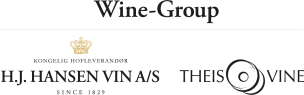 Wine-Group, vine fra H.J. Hansen Vin A/S og Theis Vine logo